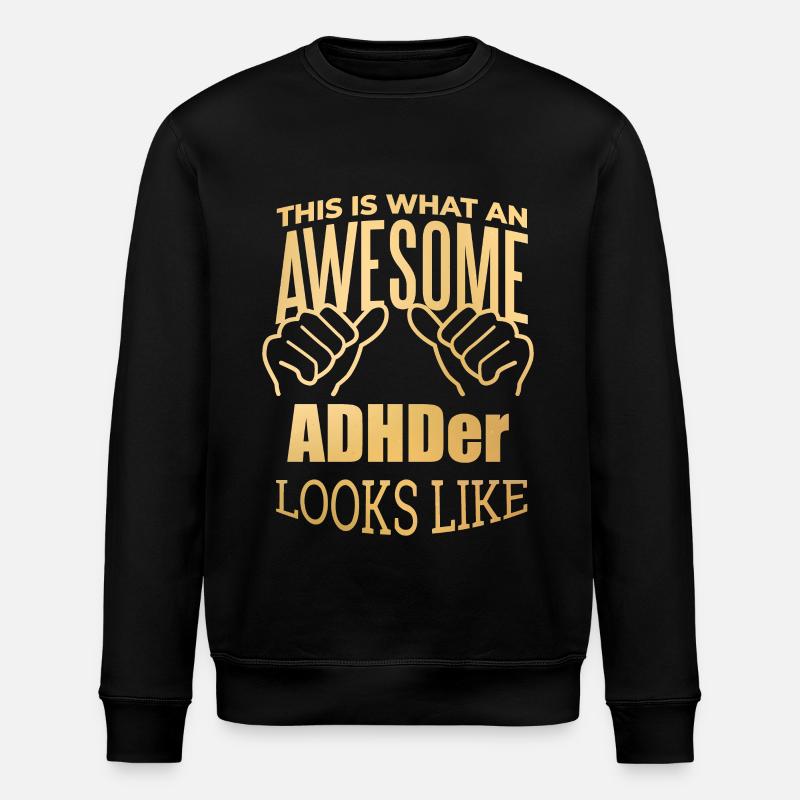 ADHS - Stanley/Stella Unisex Bio-Sweatshirt ROLLER - Schwarz