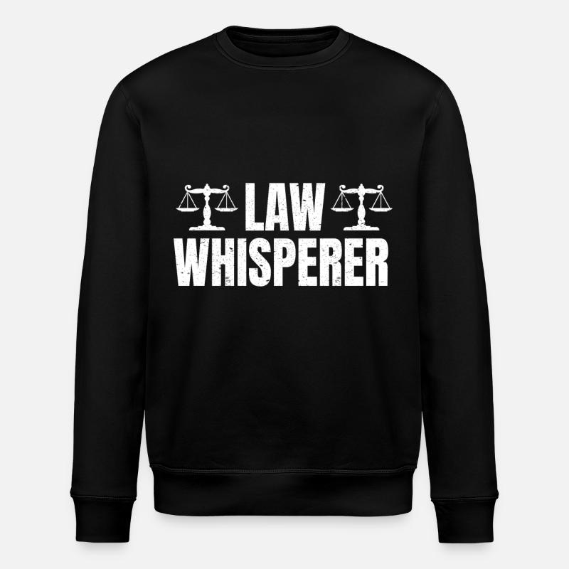 Avocat Avocat Justice Law Whisperer - Sweat bio ROLLER Stanley/Stella Unisexe - noir