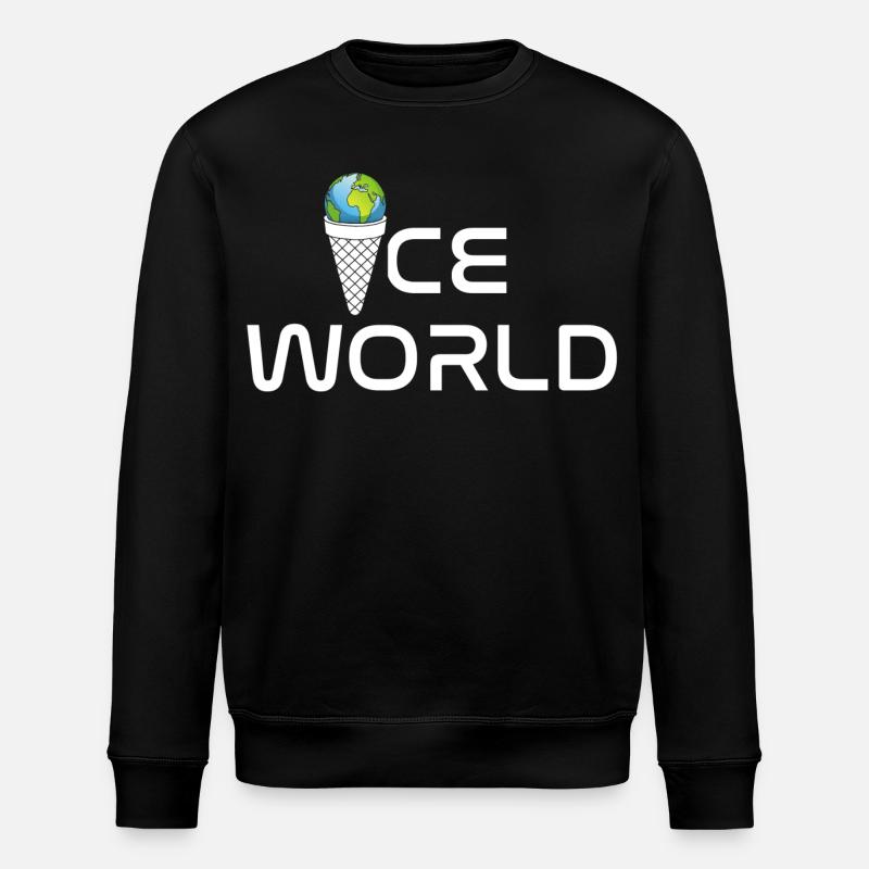 Monde de glace - Sweat bio ROLLER Stanley/Stella Unisexe - noir