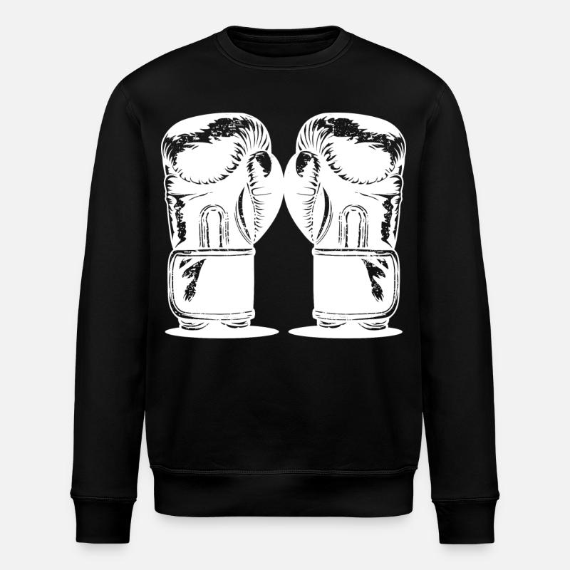 Boxe - Sweat bio ROLLER Stanley/Stella Unisexe - noir