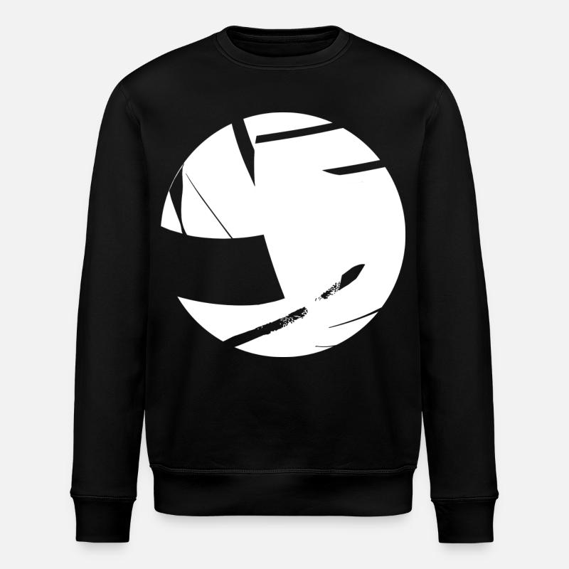 Volleyball Comic Look - Stanley/Stella Unisex Bio-Sweatshirt ROLLER - Schwarz