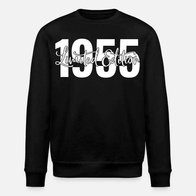 Limited Edition 1955 - Stanley/Stella ROLLER Unisex Organic Sweatshirt - black