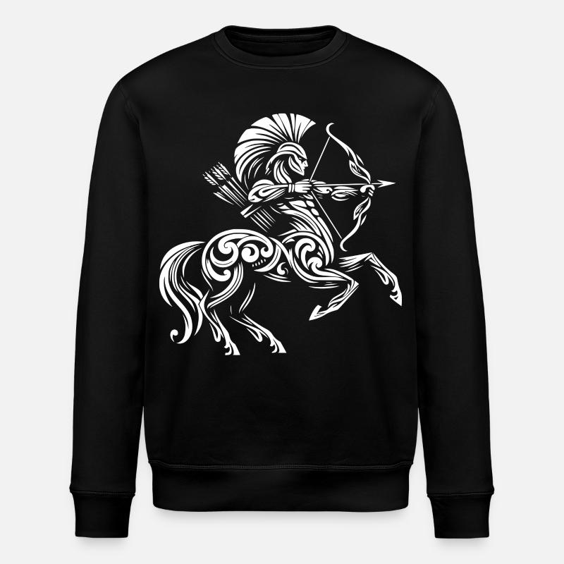 Archer centaure tribal - Sweat bio ROLLER Stanley/Stella Unisexe - noir