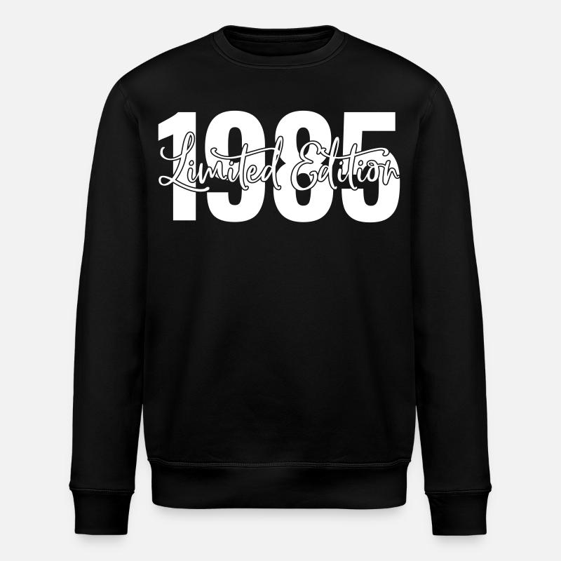 Edition limitée 1985 - Sweat bio ROLLER Stanley/Stella Unisexe - noir