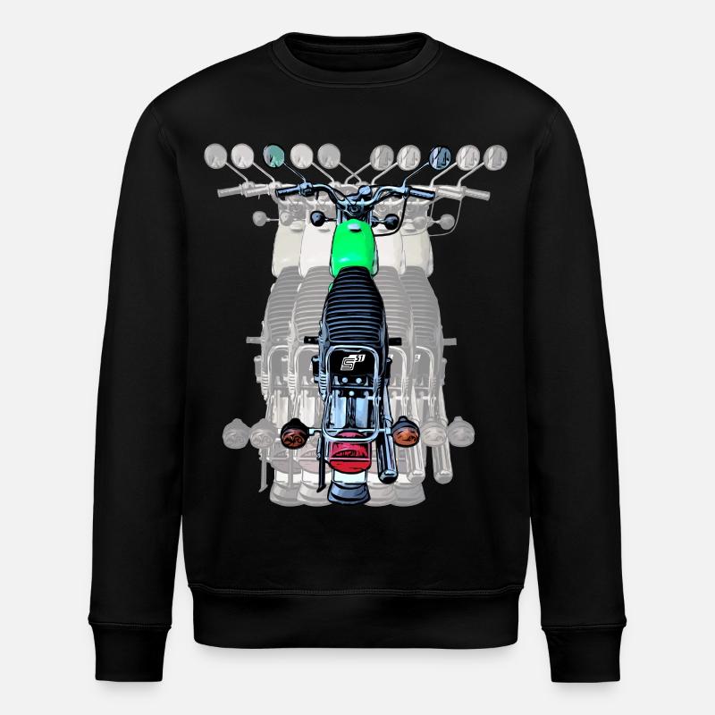 Simson S51 - Stanley/Stella Unisex Bio-Sweatshirt ROLLER - Schwarz