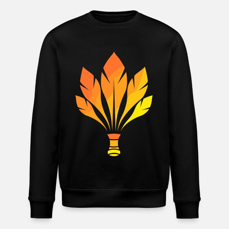 Badminton - Sweat bio ROLLER Stanley/Stella Unisexe - noir