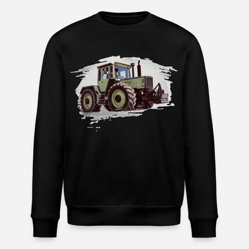 MB-trac 1300 with weights - Stanley/Stella ROLLER Unisex Organic Sweatshirt - black