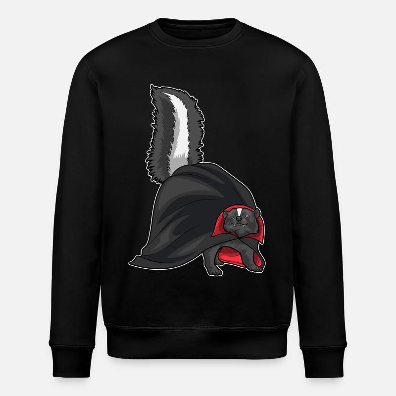 Skunk Halloween Vampire - Sweat bio ROLLER Stanley/Stella Unisexe - noir
