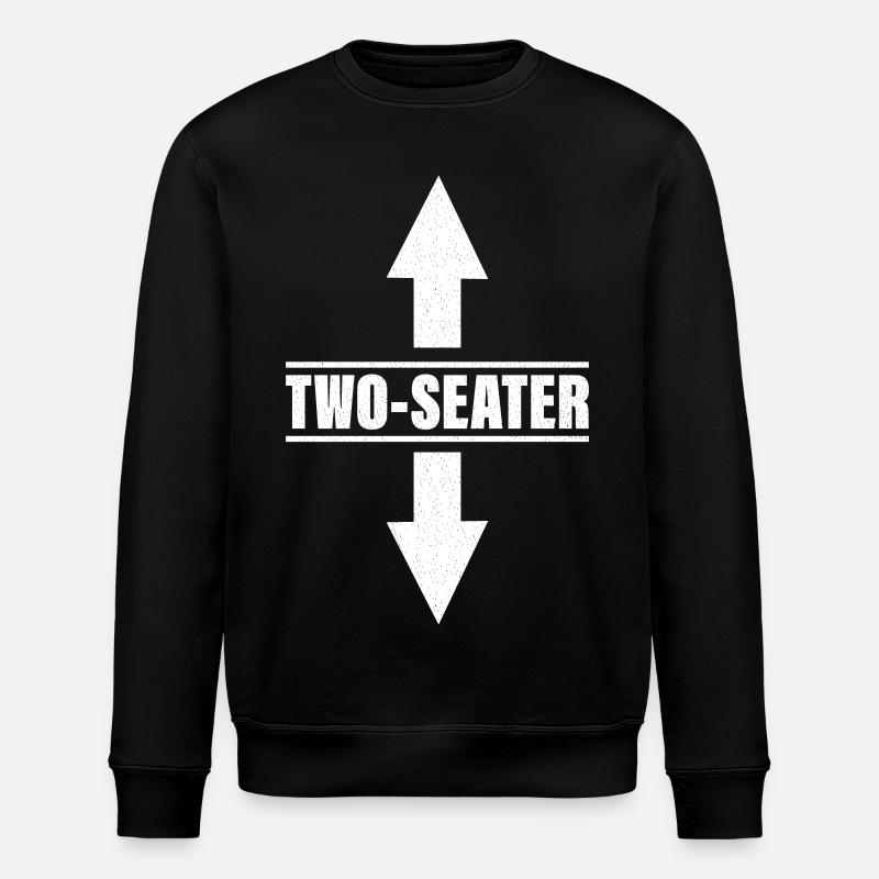 Sportflugzeug - Stanley/Stella Unisex Bio-Sweatshirt ROLLER - Schwarz