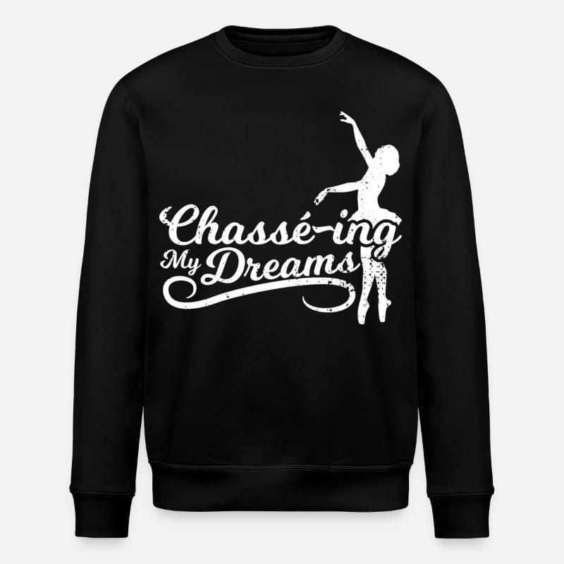 Ballet Motivation - Stanley/Stella ROLLER Unisex Organic Sweatshirt - black