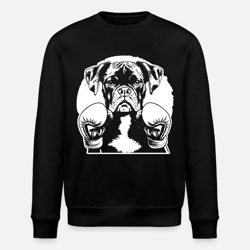 Boxeur - Sweat bio ROLLER Stanley/Stella Unisexe - noir