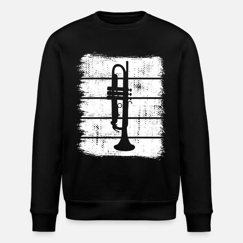 Trompete - Stanley/Stella Unisex Bio-Sweatshirt ROLLER - Schwarz