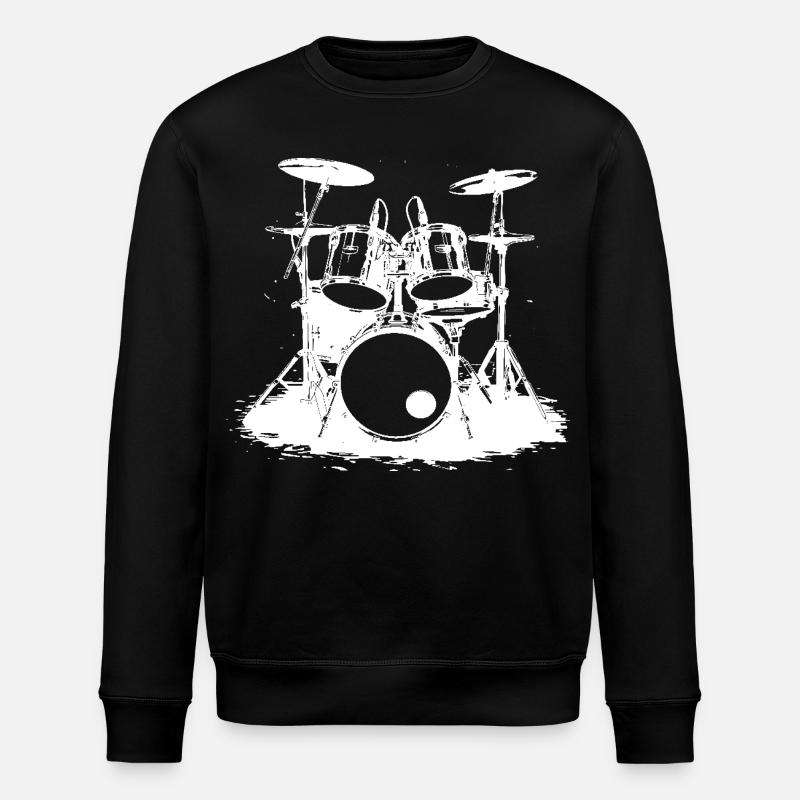 Percussion - Stanley/Stella ROLLER Unisex Organic Sweatshirt - black