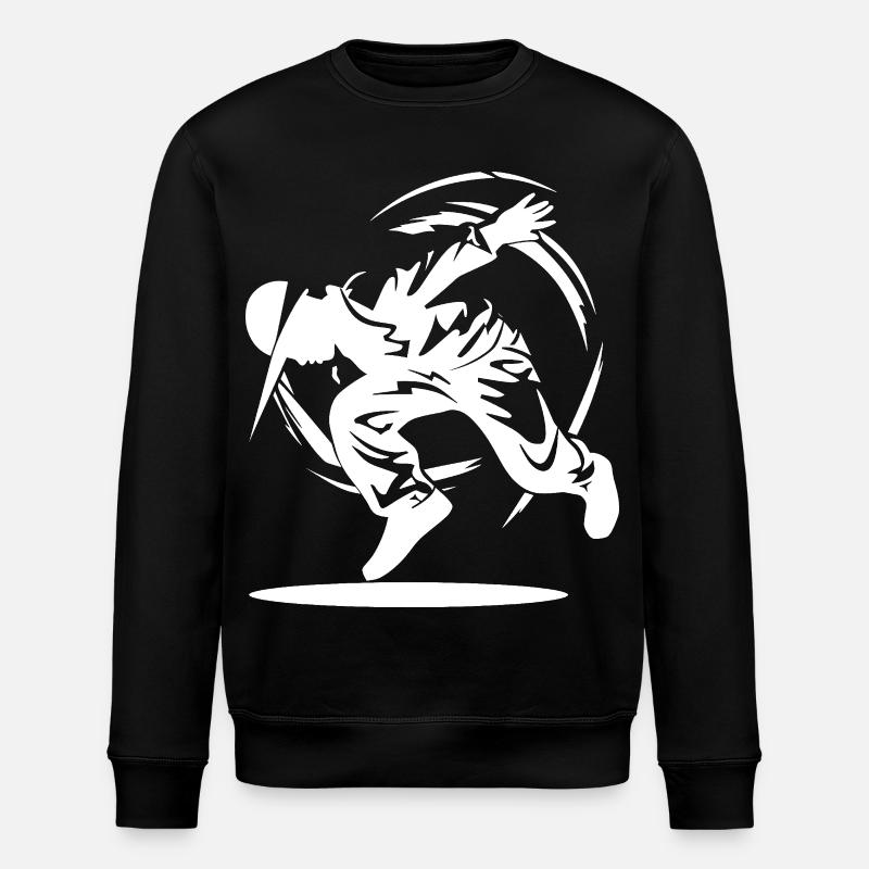 B-Boy - Stanley/Stella Unisex Bio-Sweatshirt ROLLER - Schwarz