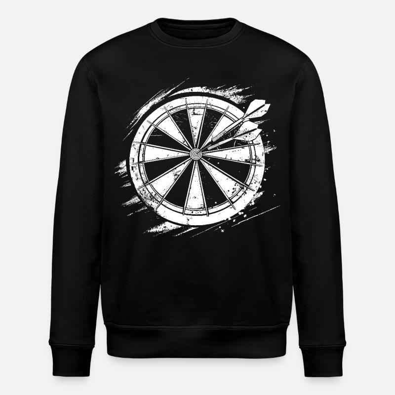 Dart Skizze - Stanley/Stella Unisex Bio-Sweatshirt ROLLER - Schwarz