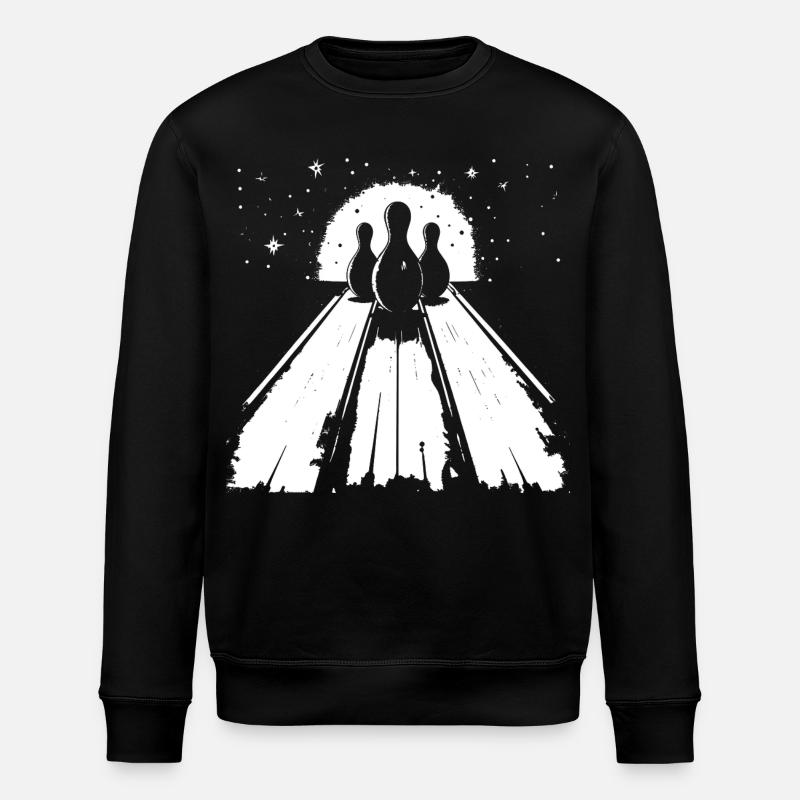 Bowling - Sweat bio ROLLER Stanley/Stella Unisexe - noir