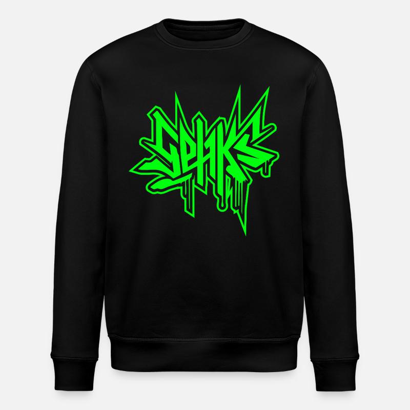 SEHKS VERT - Sweat bio ROLLER Stanley/Stella Unisexe - noir