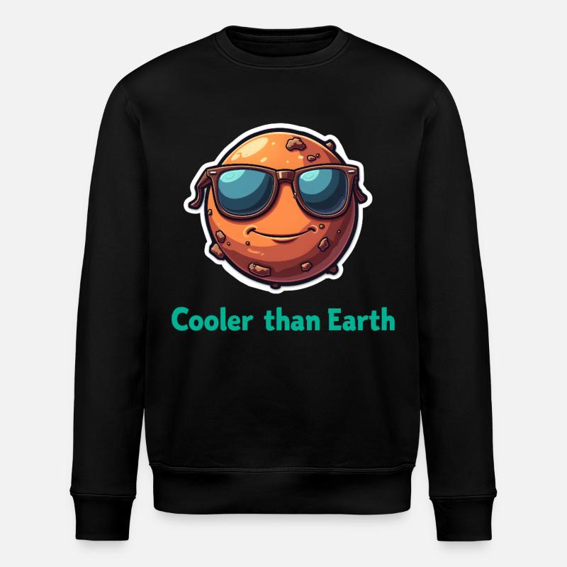 Plus froid que la terre - Sweat bio ROLLER Stanley/Stella Unisexe - noir