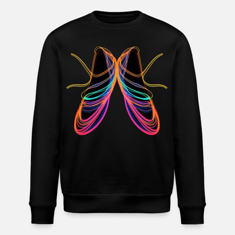 Ballettschuhe Steamwave Art - Stanley/Stella Unisex Bio-Sweatshirt ROLLER - Schwarz