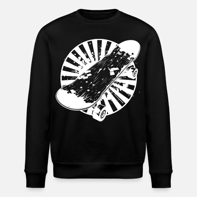 Graphiques de skateboard - Sweat bio ROLLER Stanley/Stella Unisexe - noir