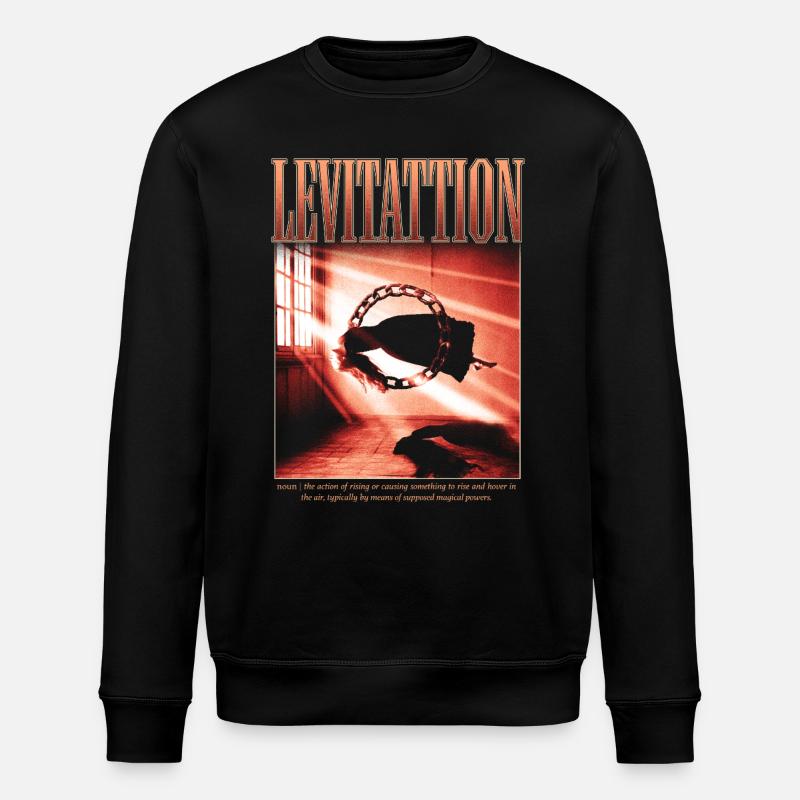 Levitation – Mystische Ästhetik - Stanley/Stella Unisex Bio-Sweatshirt ROLLER - Schwarz
