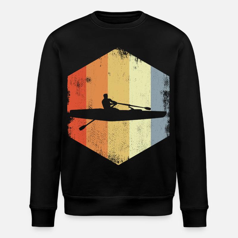 Crânes Rameur - Sweat bio ROLLER Stanley/Stella Unisexe - noir