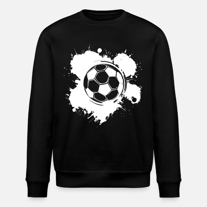 Fußball - Stanley/Stella Unisex Bio-Sweatshirt ROLLER - Schwarz