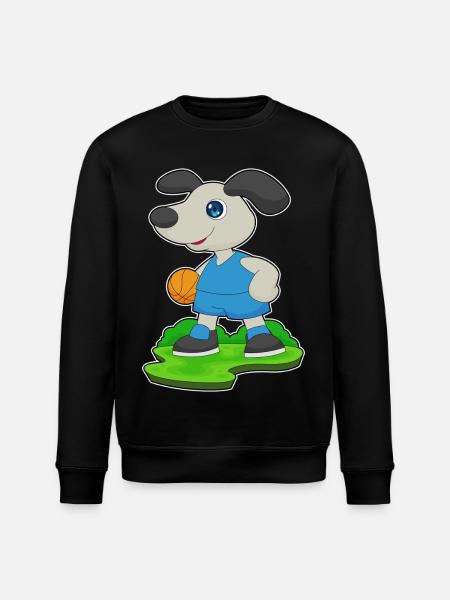 Chien Basketteur Basketteur - Sweat bio ROLLER Stanley/Stella Unisexe - noir