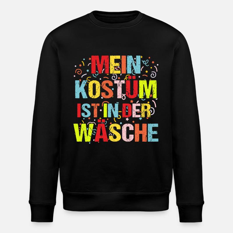 Mon costume est au lavage - Sweat bio ROLLER Stanley/Stella Unisexe - noir