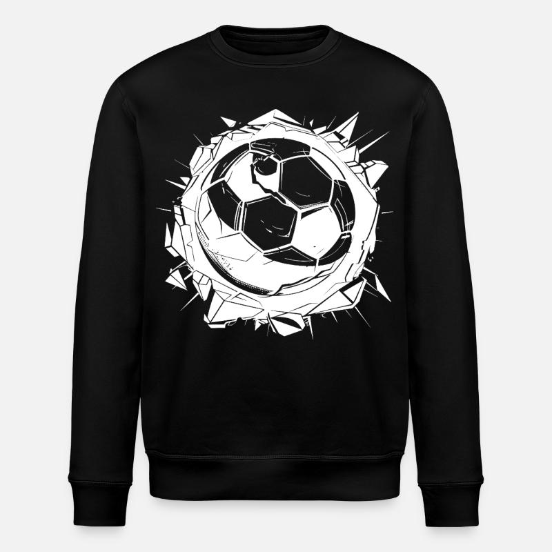 Dessin de football - Sweat bio ROLLER Stanley/Stella Unisexe - noir