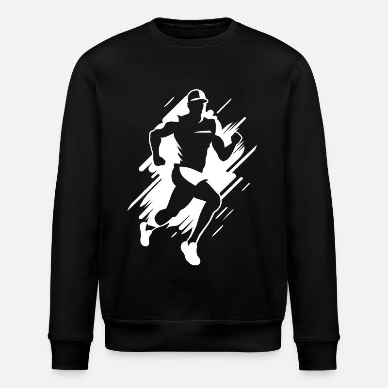 Jogger Graphic - Stanley/Stella ROLLER Unisex Organic Sweatshirt - black