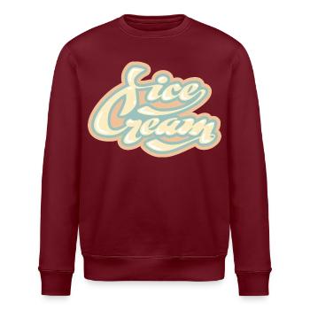Tourbillon de glace - Sweat bio ROLLER Stanley/Stella Unisexe - bordeaux - Devant - Nik (191cm)