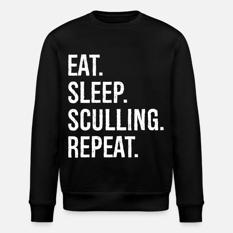 Manger dormir godille répéter - Sweat bio ROLLER Stanley/Stella Unisexe - noir