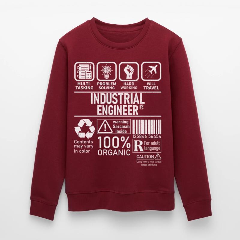 Industrial Engineer multi tasking problem solving Stanley/Stella Unisex Bio-Sweatshirt ROLLER