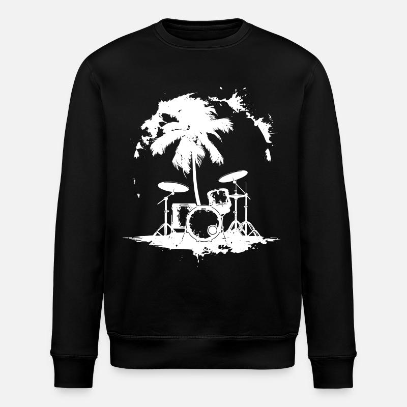 Percussion - Stanley/Stella ROLLER Unisex Organic Sweatshirt - black