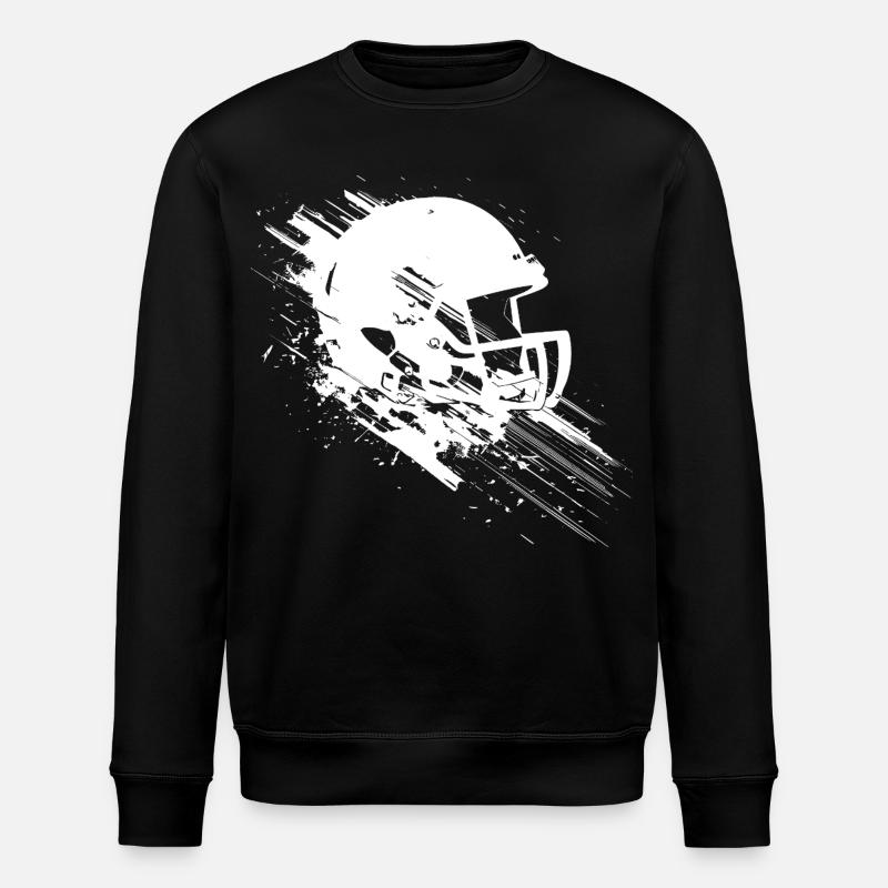 Casque de football américain - Sweat bio ROLLER Stanley/Stella Unisexe - noir