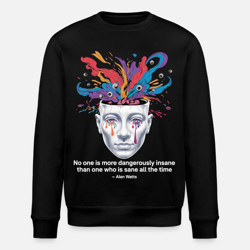 Mind Unleashed | Watts Psychedelic Insight - Sweat bio ROLLER Stanley/Stella Unisexe - noir