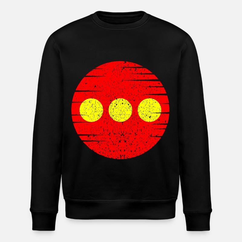 Christiania - Stanley/Stella Unisex Bio-Sweatshirt ROLLER - Schwarz