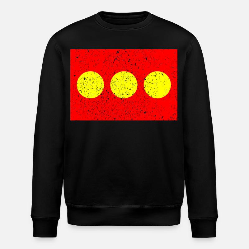 Christiania - Stanley/Stella Unisex Bio-Sweatshirt ROLLER - Schwarz