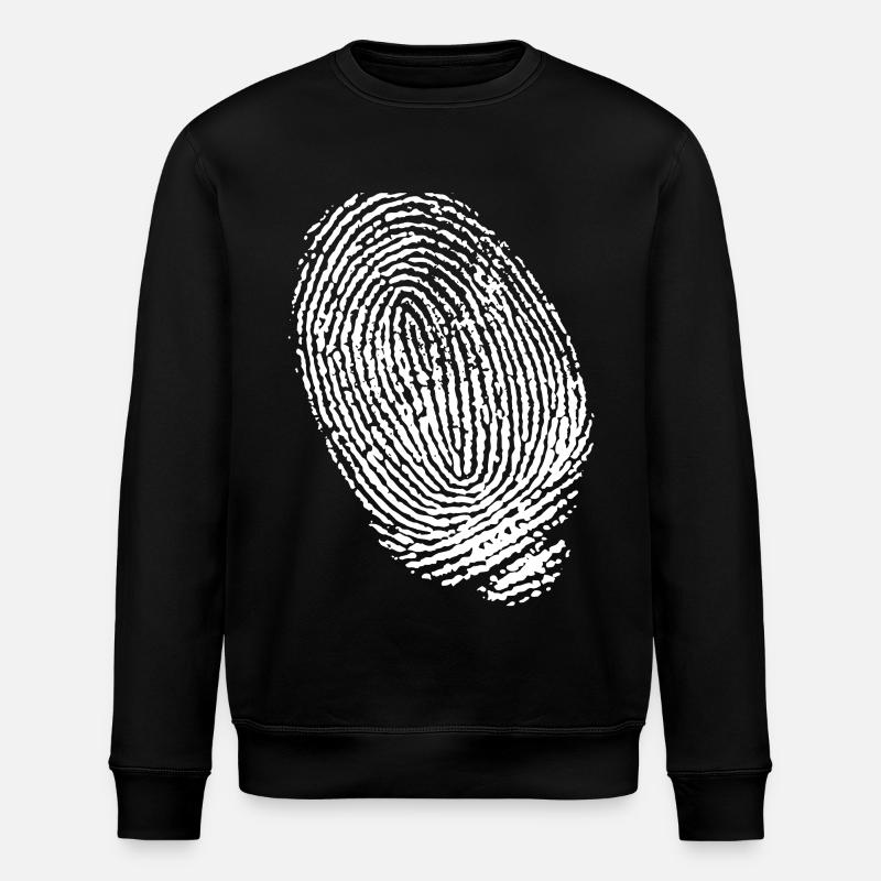 FINGERABDRUCK - Stanley/Stella Unisex Bio-Sweatshirt ROLLER - Schwarz