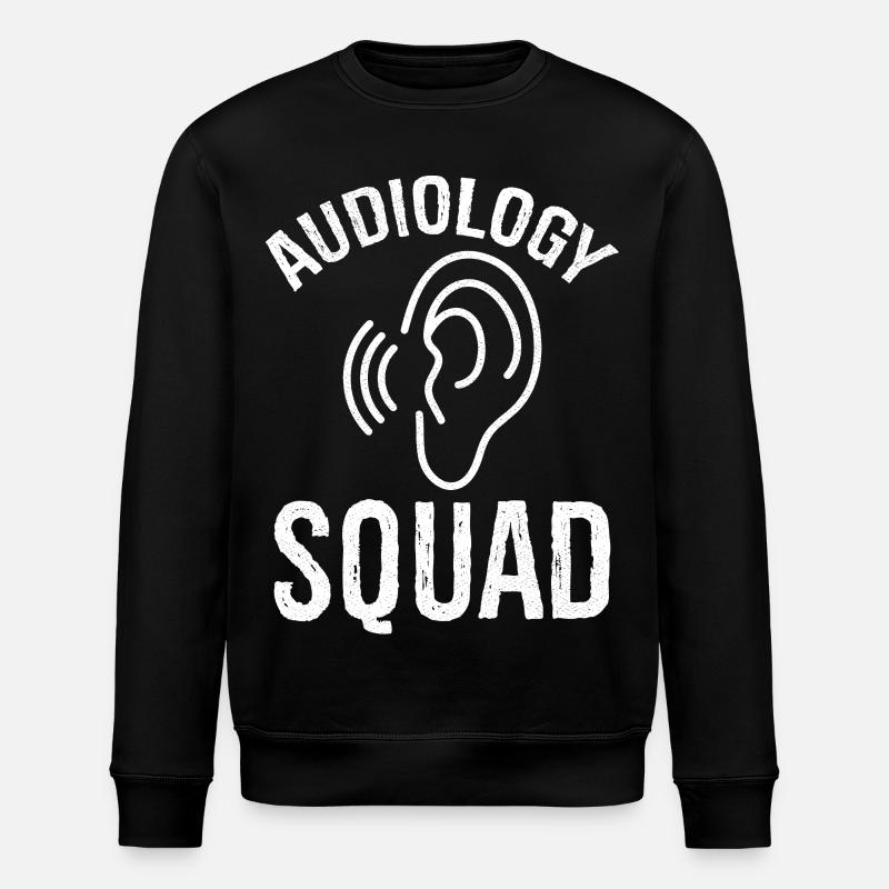 audiology squad - Stanley/Stella Unisex Bio-Sweatshirt ROLLER - Schwarz