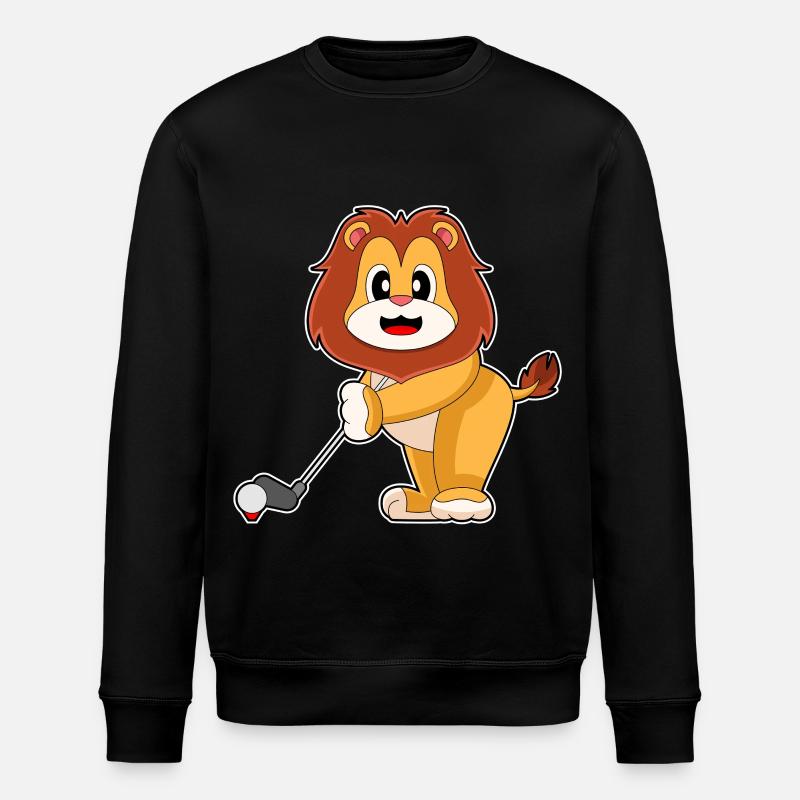 Löwe Golf Golfschläger - Stanley/Stella Unisex Bio-Sweatshirt ROLLER - Schwarz