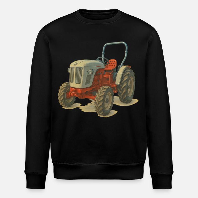 Holland Traktor - Stanley/Stella Unisex Bio-Sweatshirt ROLLER - Schwarz