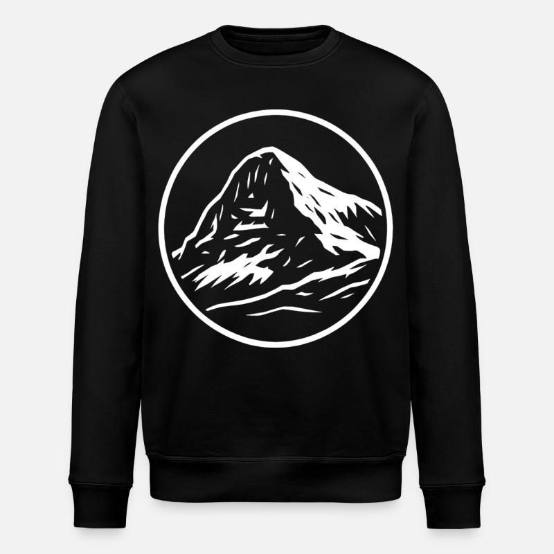 Eiger - Stanley/Stella Unisex Bio-Sweatshirt ROLLER - Schwarz