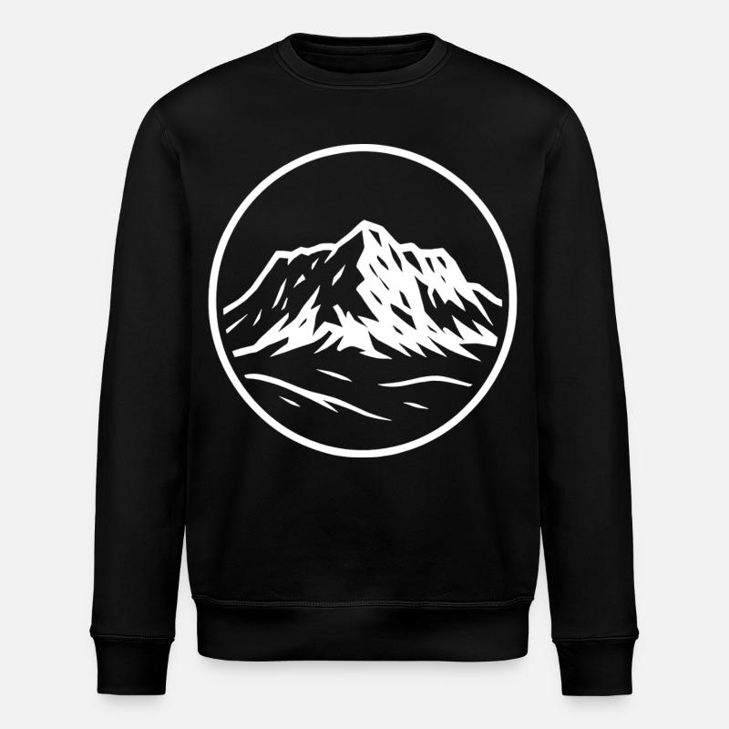 Zugspitze - Stanley/Stella Unisex Bio-Sweatshirt ROLLER - Schwarz