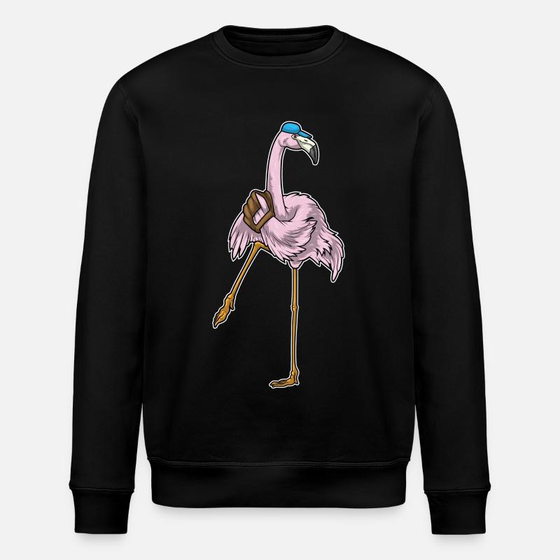 Flamingo Baseball Gant de baseball - Sweat bio ROLLER Stanley/Stella Unisexe - noir