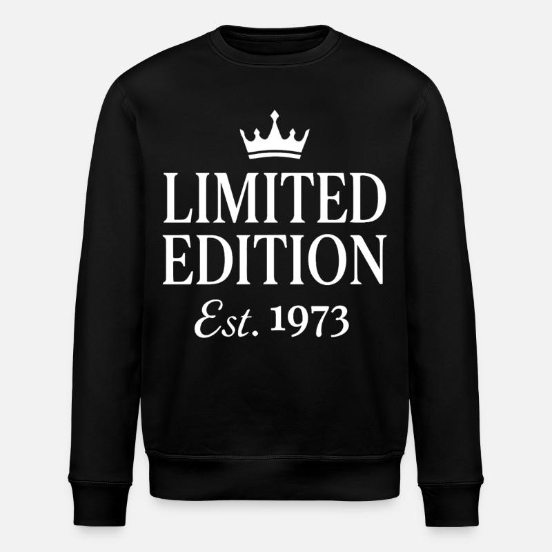 Limited Edition Est. 1973 - Stanley/Stella Unisex Bio-Sweatshirt ROLLER - Schwarz