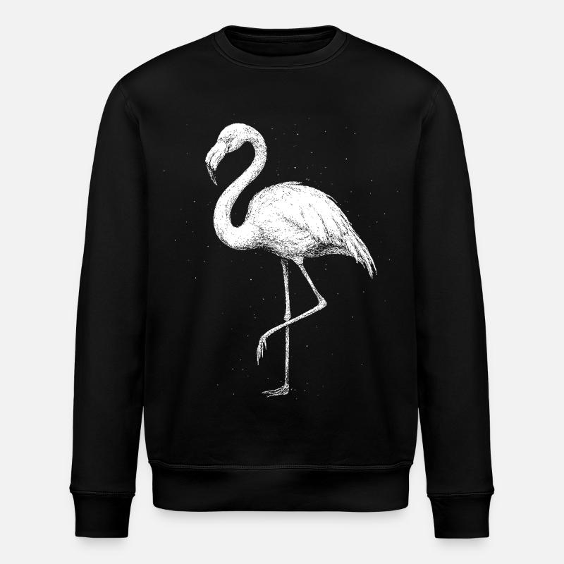 Flamant - Sweat bio ROLLER Stanley/Stella Unisexe - noir