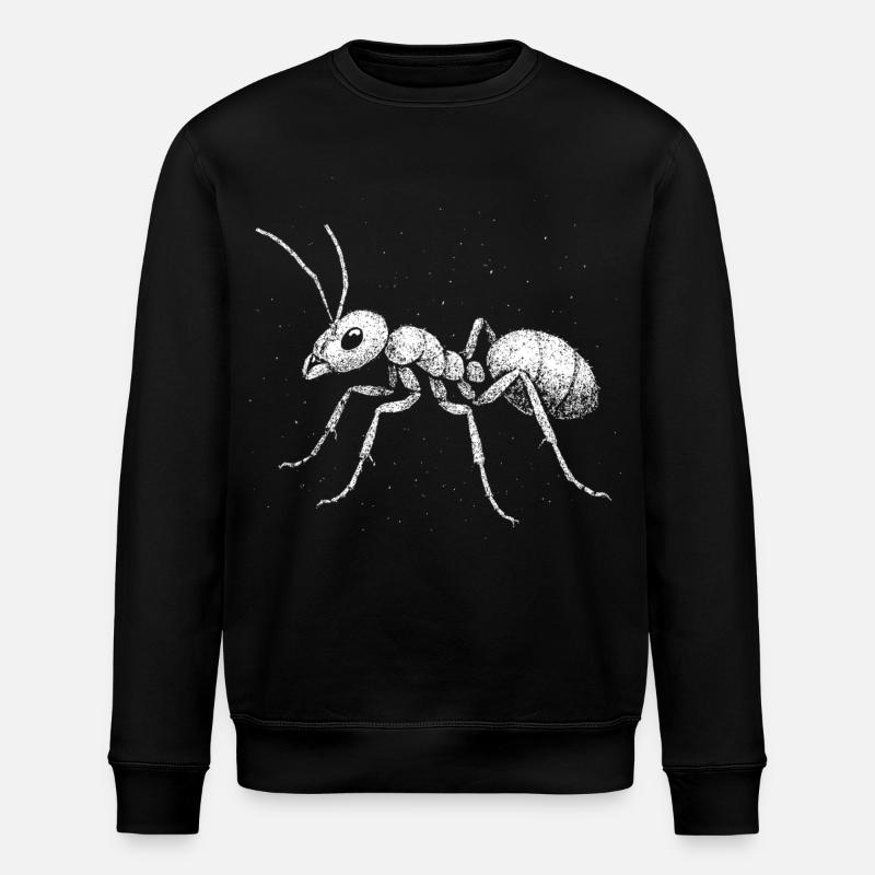 Fourmi - Sweat bio ROLLER Stanley/Stella Unisexe - noir