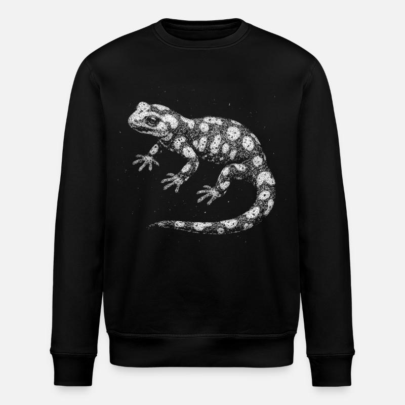 Feuersalamander - Stanley/Stella Unisex Bio-Sweatshirt ROLLER - Schwarz